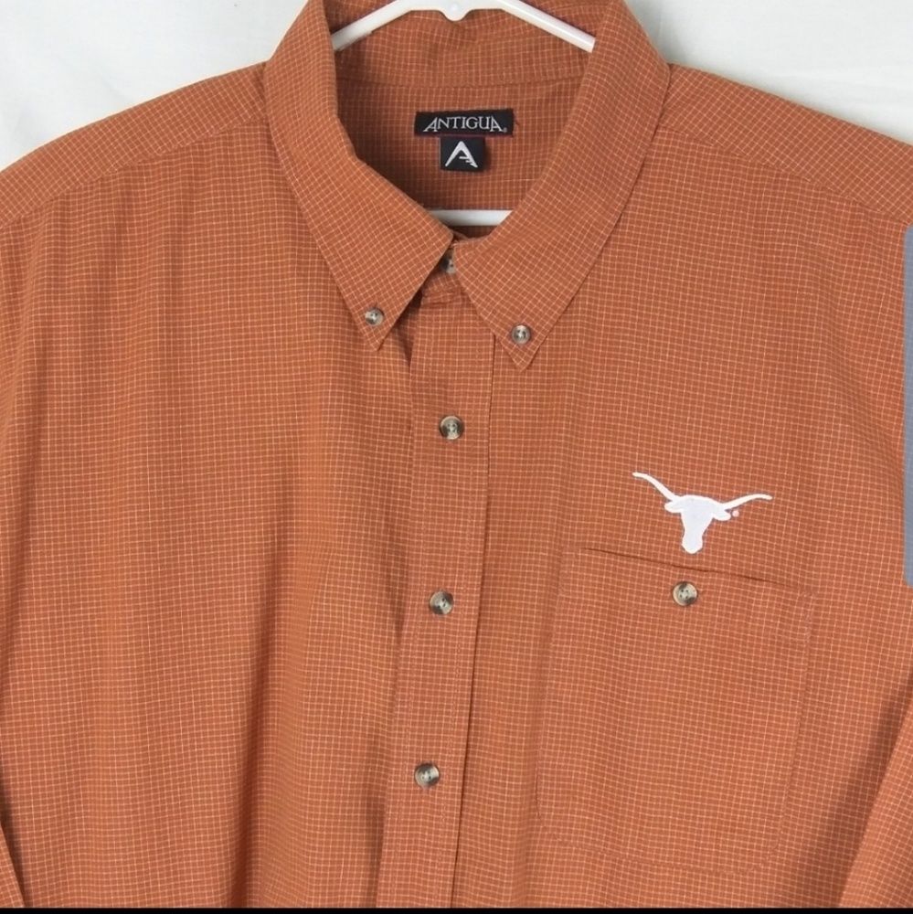 Texas Longhorns Mens Shirt Sz XXL Antigua